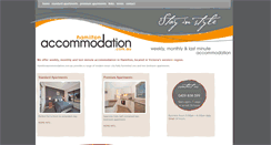 Desktop Screenshot of hamiltonaccommodation.com.au